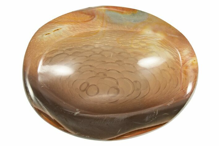 Polished Polychrome Jasper Dish - Madagascar #323453